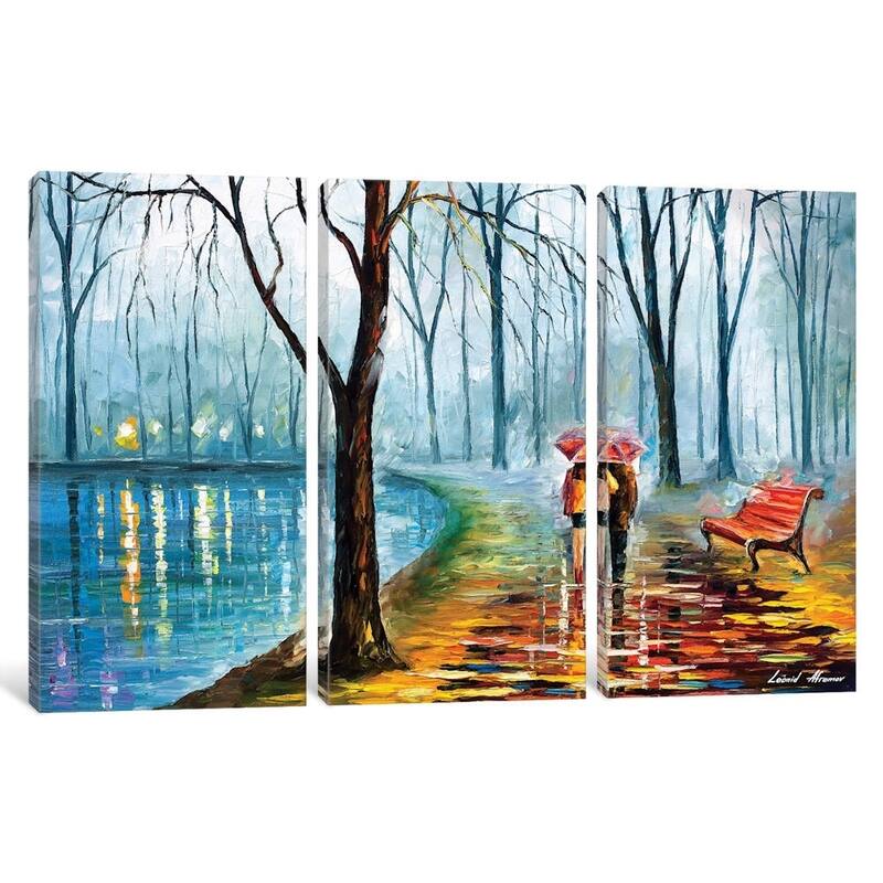 iCanvas ''Inside The Rain'' by Leonid Afremov