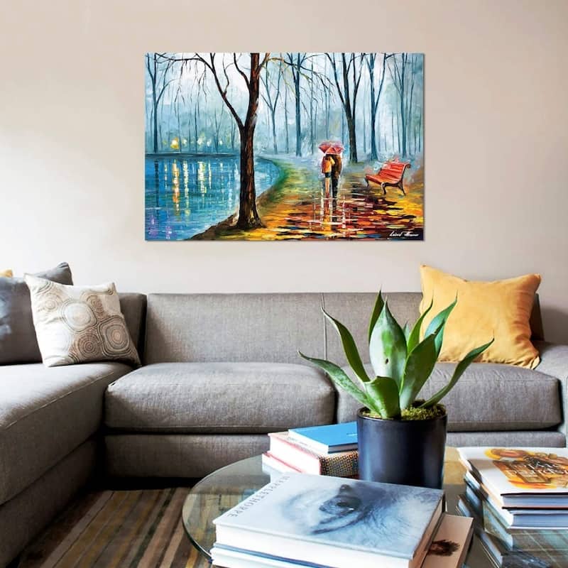 iCanvas ''Inside The Rain'' by Leonid Afremov
