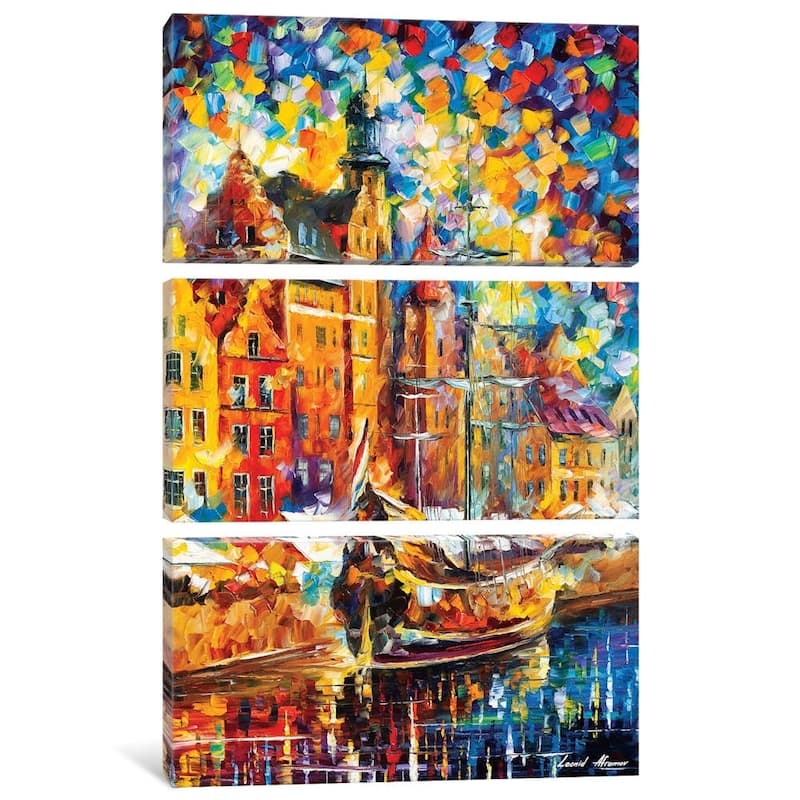 iCanvas ''Old Dock'' by Leonid Afremov
