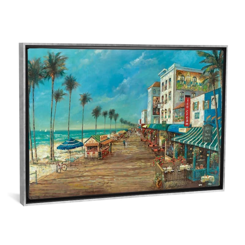 iCanvas ''A Day On The Boardwalk'' by Ruane Manning