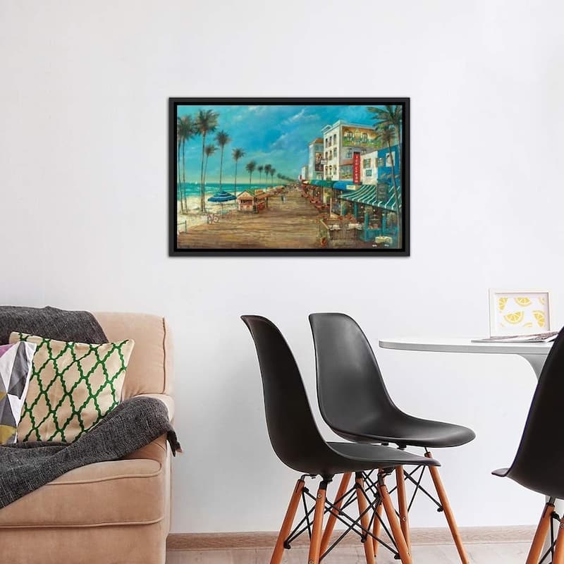 iCanvas ''A Day On The Boardwalk'' by Ruane Manning