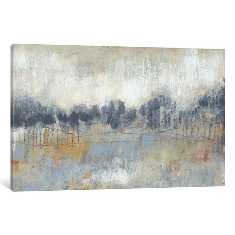 iCanvas ''Cool Grey Horizon II'' by Jennifer Goldberger