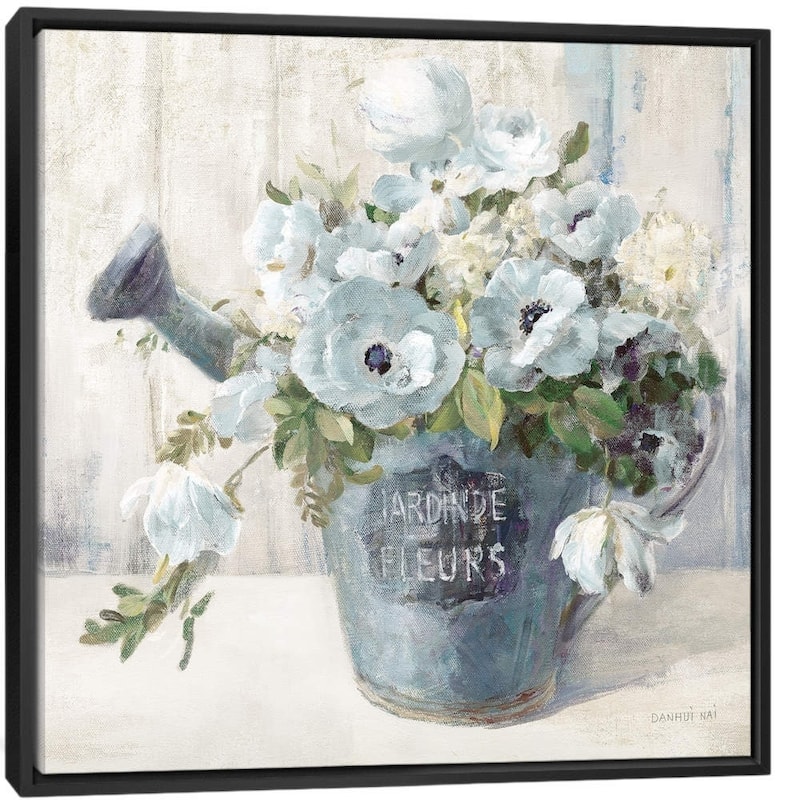 iCanvas ''Garden Blooms II In Blue'' by Danhui Nai