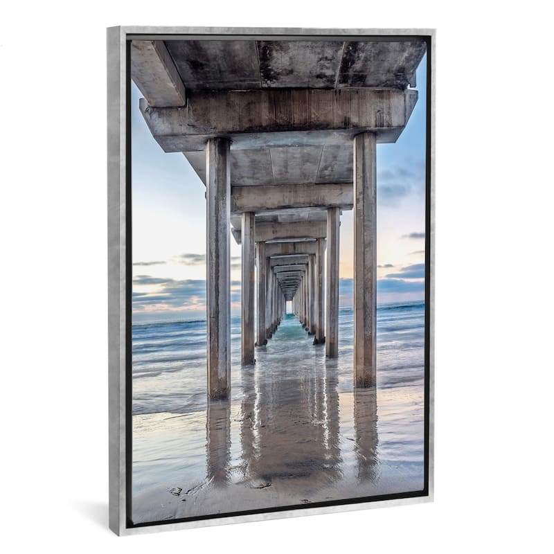 iCanvas Pillars 'Scripps Memorial Pier' by Ellen Browning