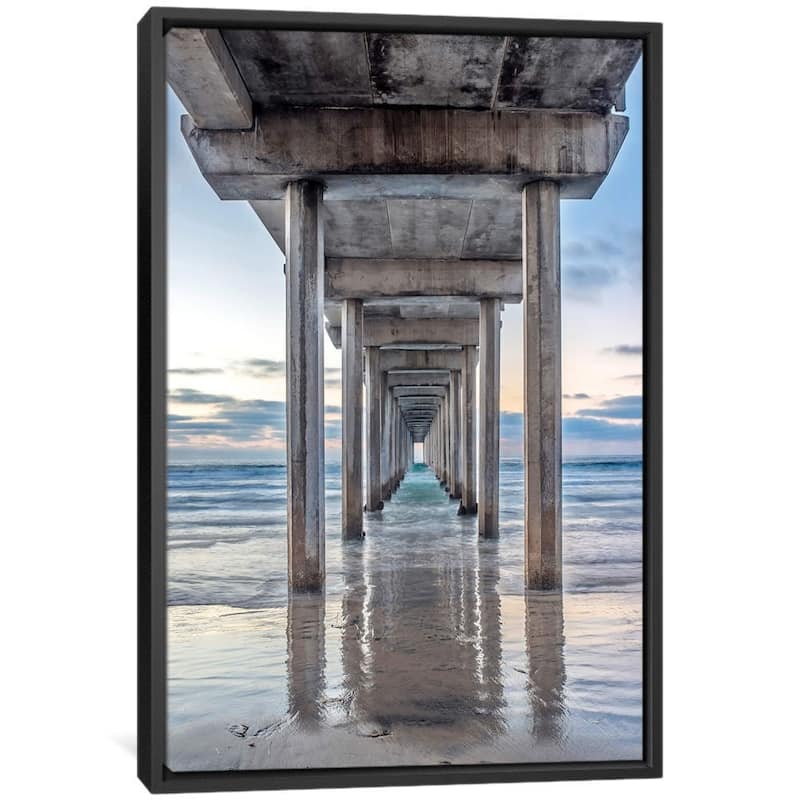 iCanvas Pillars 'Scripps Memorial Pier' by Ellen Browning