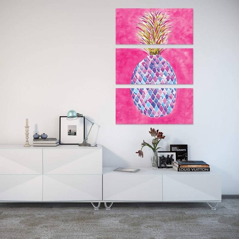 iCanvas ''Pineapple Pink'' by Sara Berrenson