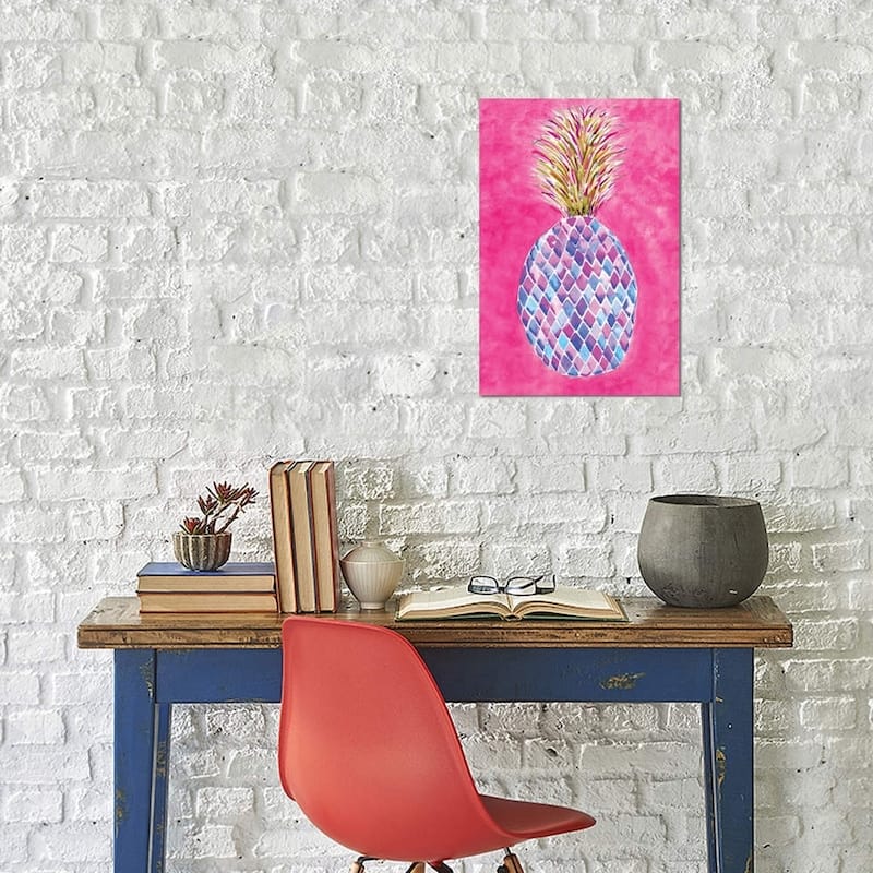 iCanvas ''Pineapple Pink'' by Sara Berrenson