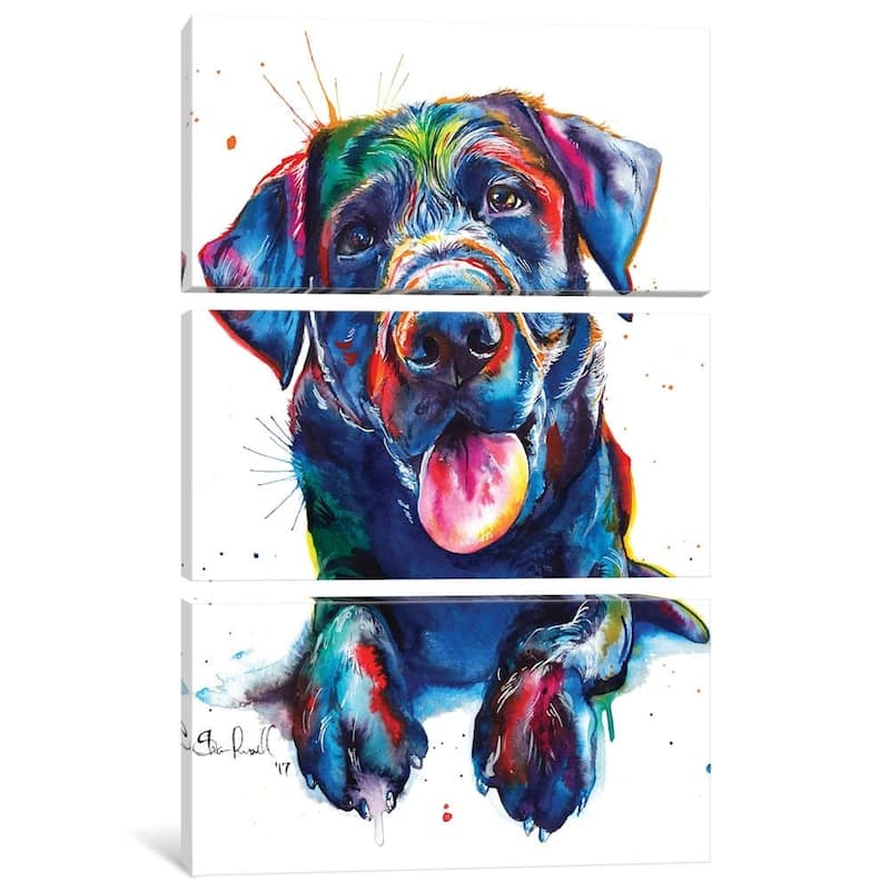 iCanvas ''Black Lab II'' by Weekday Best