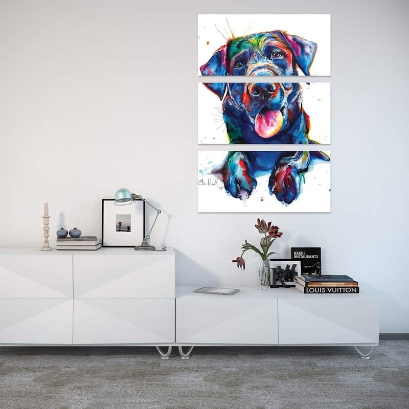 iCanvas ''Black Lab II'' by Weekday Best