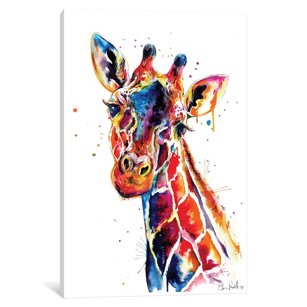iCanvas ''Giraffe'' by Weekday Best