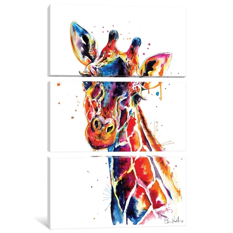 iCanvas ''Giraffe'' by Weekday Best