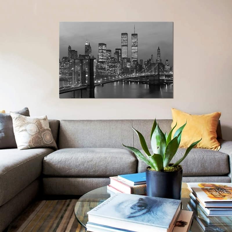 iCanvas ''1980s Manhattan Skyline, NYC'' by Vintage Images