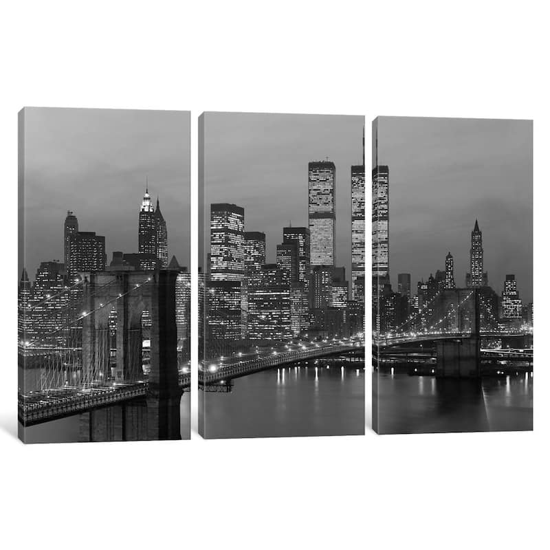 iCanvas ''1980s Manhattan Skyline, NYC'' by Vintage Images