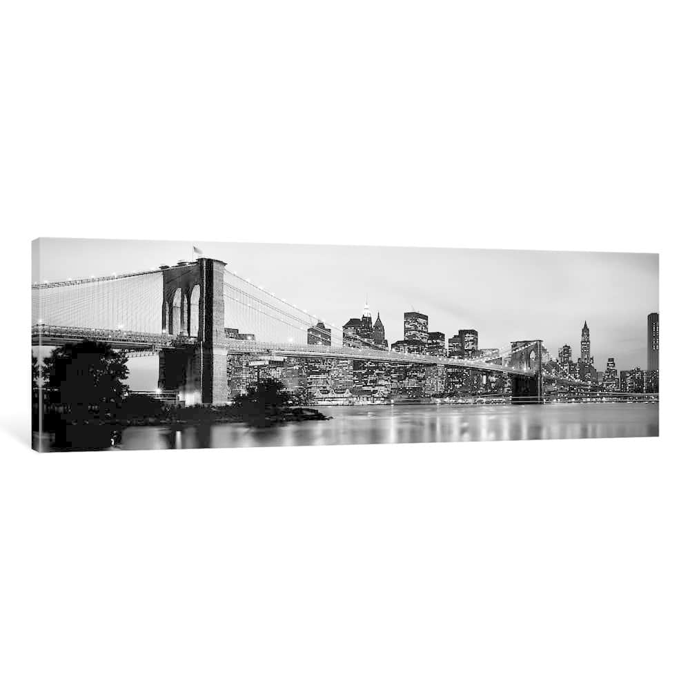 iCanvas ''Brooklyn Bridge, Manhattan, NYC, USA'' by Panoramic Images