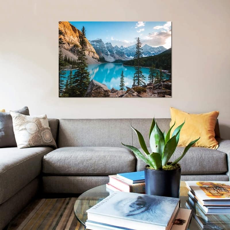 iCanvas ''Autumnal Moraine Lake'' by Matteo Colombo