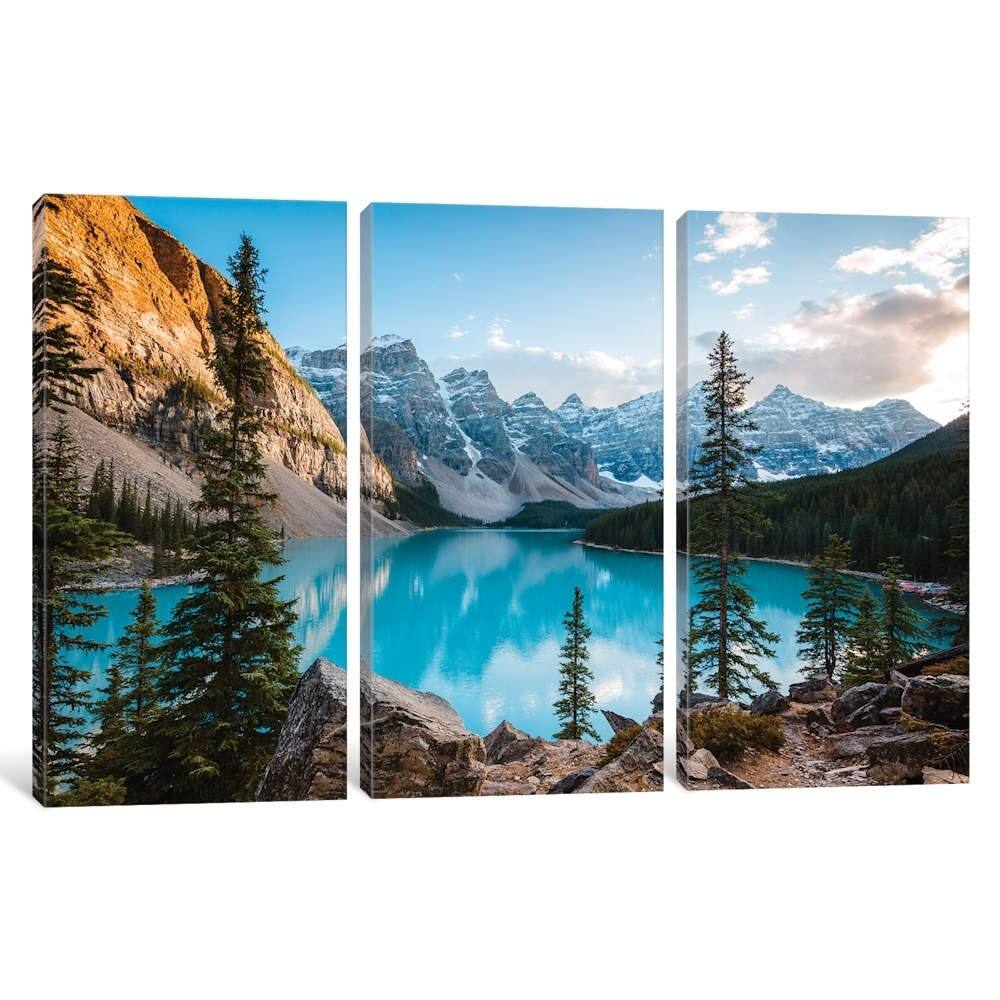 iCanvas ''Autumnal Moraine Lake'' by Matteo Colombo