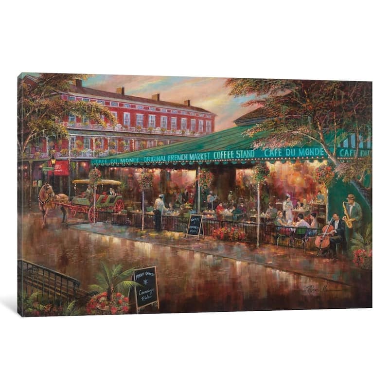iCanvas ''Cafe Du Monde'' by Ruane Manning