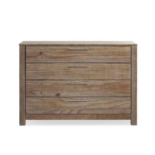 Shop Grain Wood Furniture LOFT 4 drawer Dresser Solid Wood Free