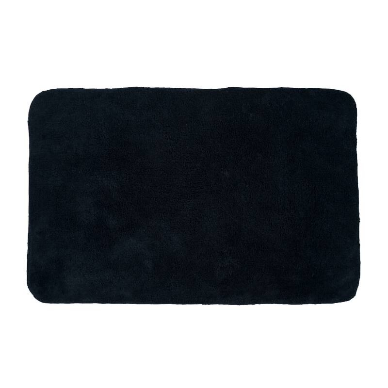 Sherry Kline Prescott Black 21x34" Bath Rug - 21 x 34 - N/A