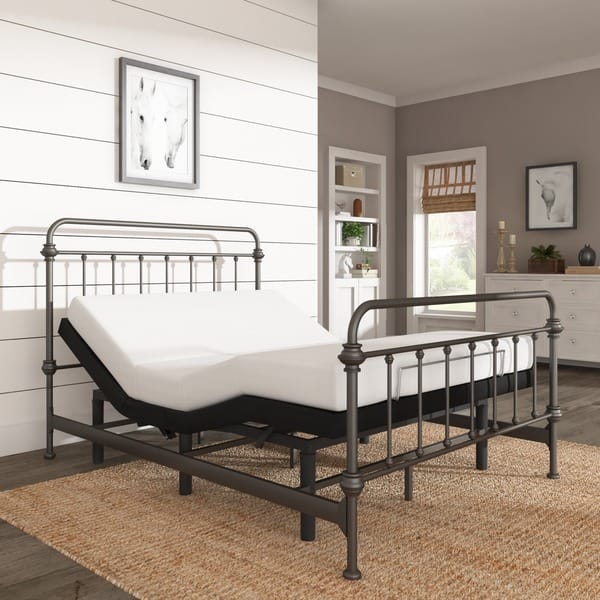 Shop Jade Adjustable Electric Upholstered Bed Base With