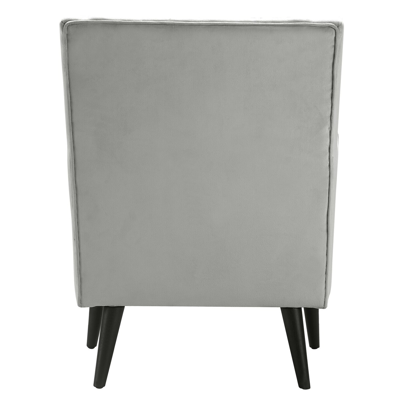 Shop Elle Decor Celeste Tufted Velvet Accent Chair Free Shipping