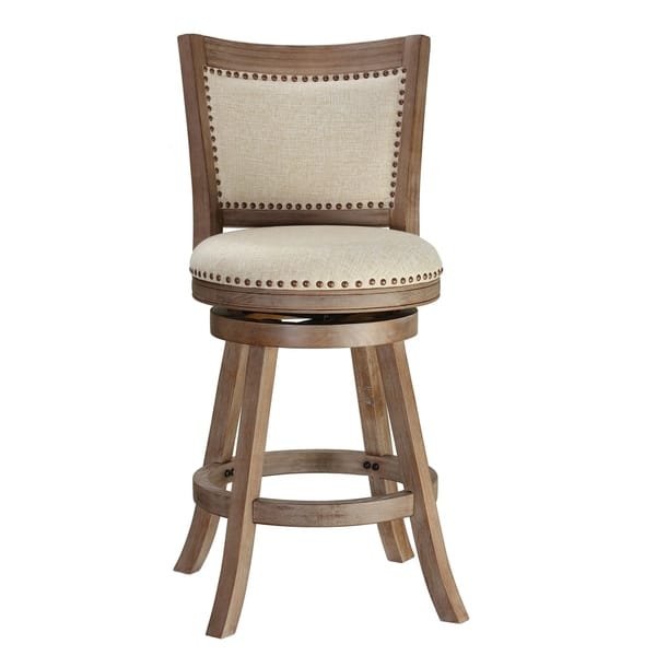 The Gray Barn McNiven Beige Swivel Seat Counter Stool - On Sale - Bed ...