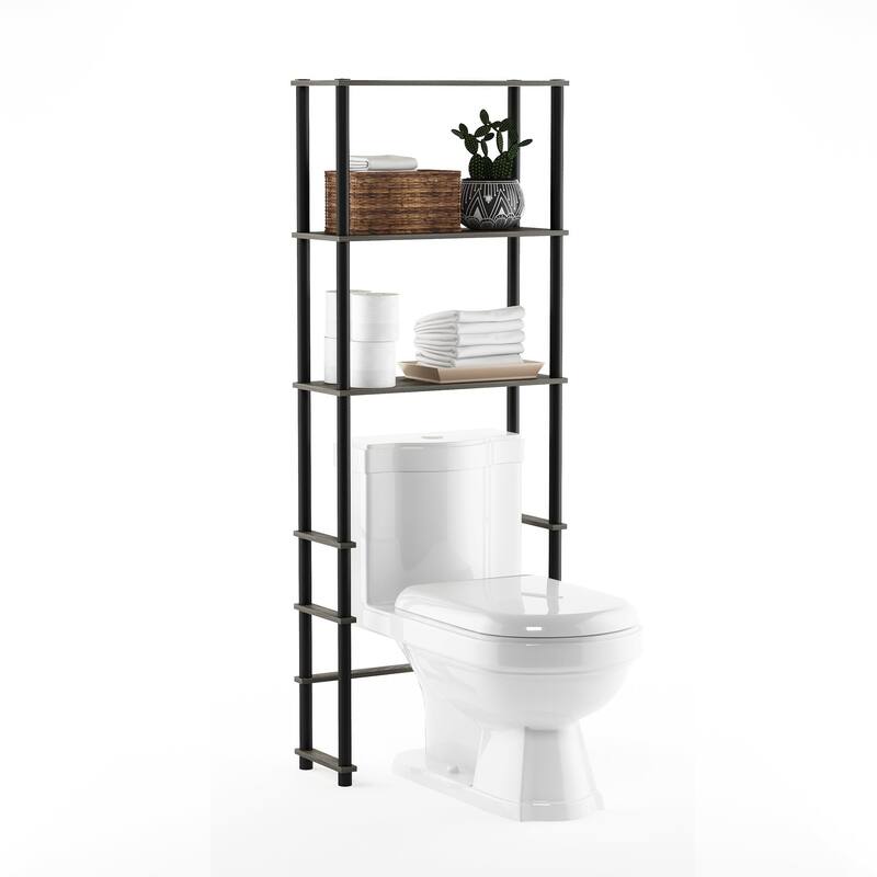 Porch & Den Longfellow Toilet Space Saver with 3 Shelves