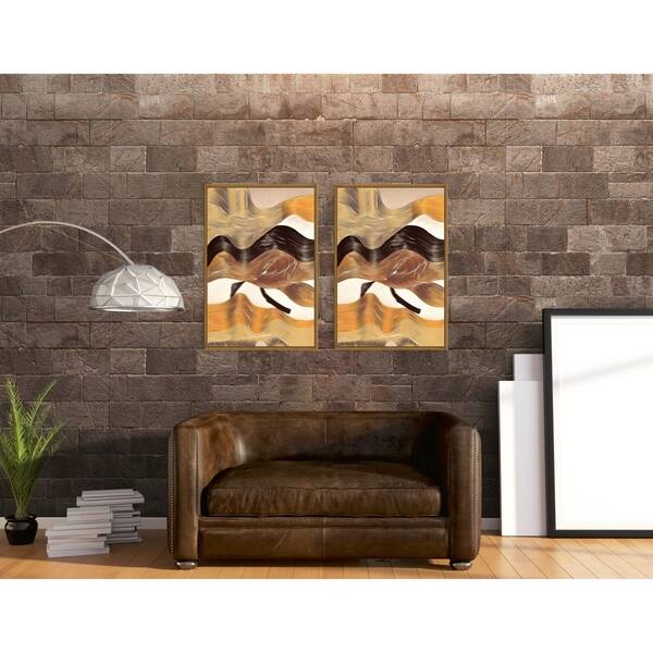 slide 2 of 5, Chic Home Regis 2 Piece Set Framed Wall Art Giclee Print - Multi-color