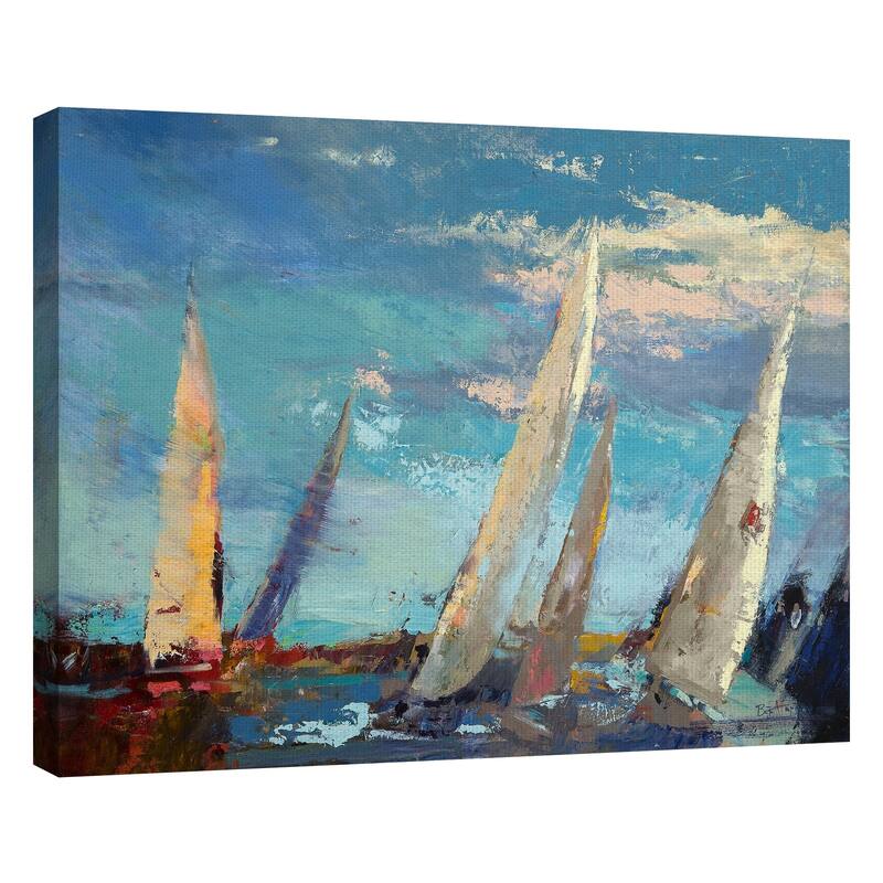 Masterpiece Art Gallery Magnificence Sailboat By Beth Forst Canvas Art Print
