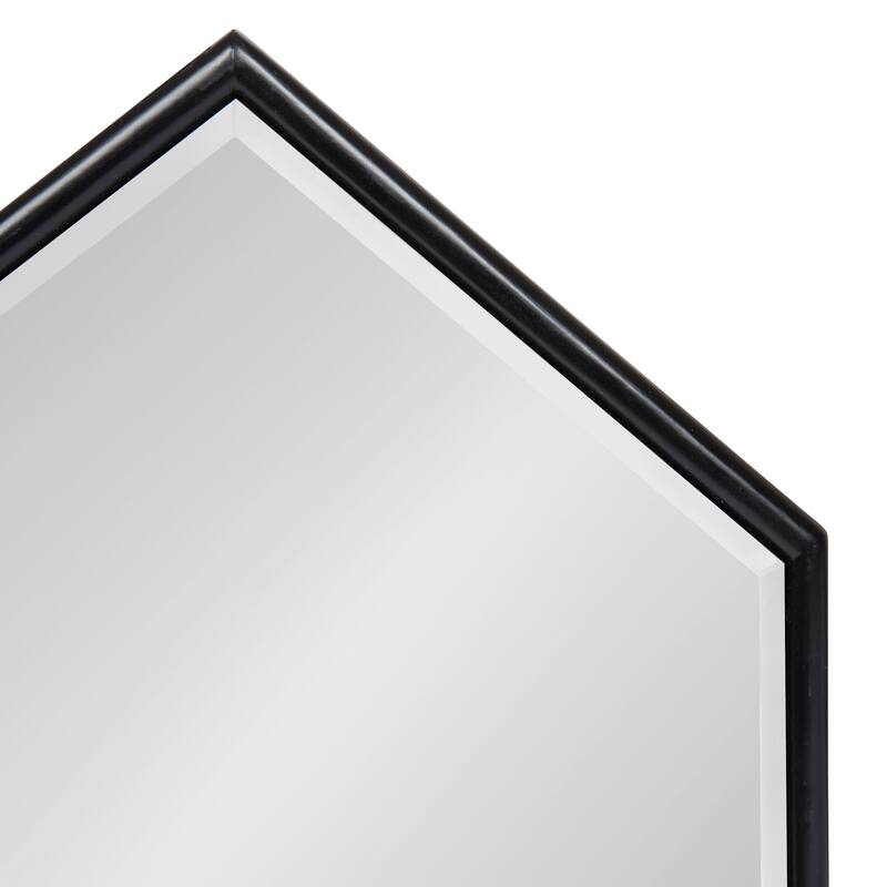 Kate and Laurel Royce Horizontal Hexagon Mirror - 14x30
