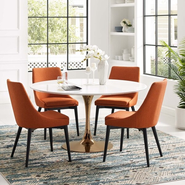 54 inch round best sale dining table and chairs