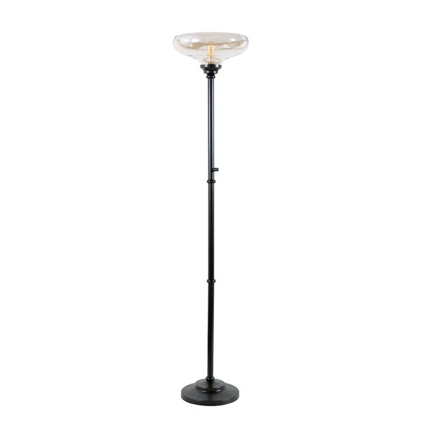 oil rubbed bronze torchiere floor lamp