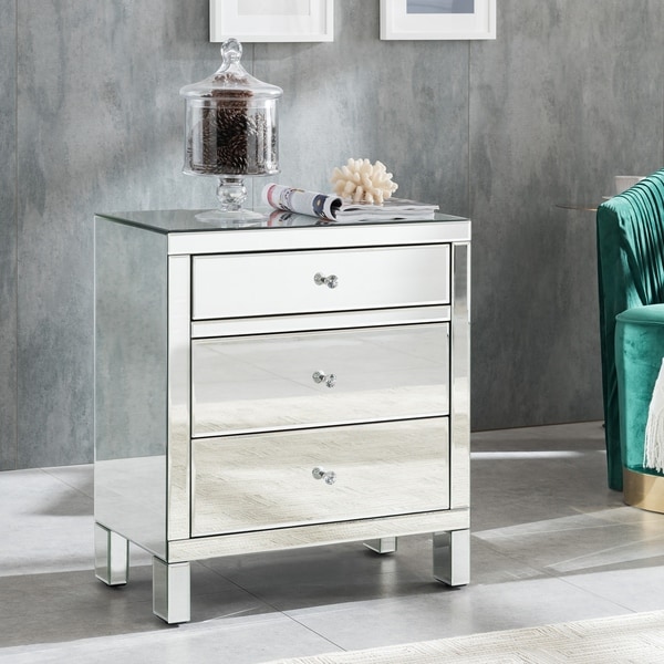 Silver Orchid Mailes Mirrored Accent Chest On Free Silver Orchid Mailes Mirrored Accent Chest