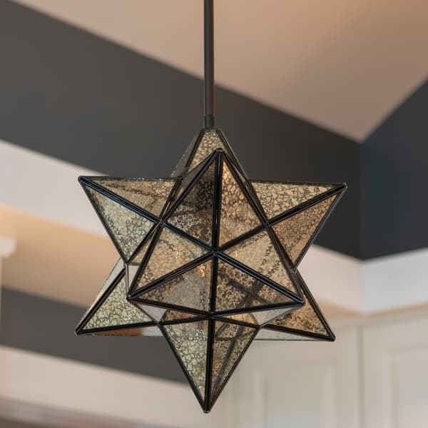 Shop Star Shaped One Light Pendant Free Shipping Today