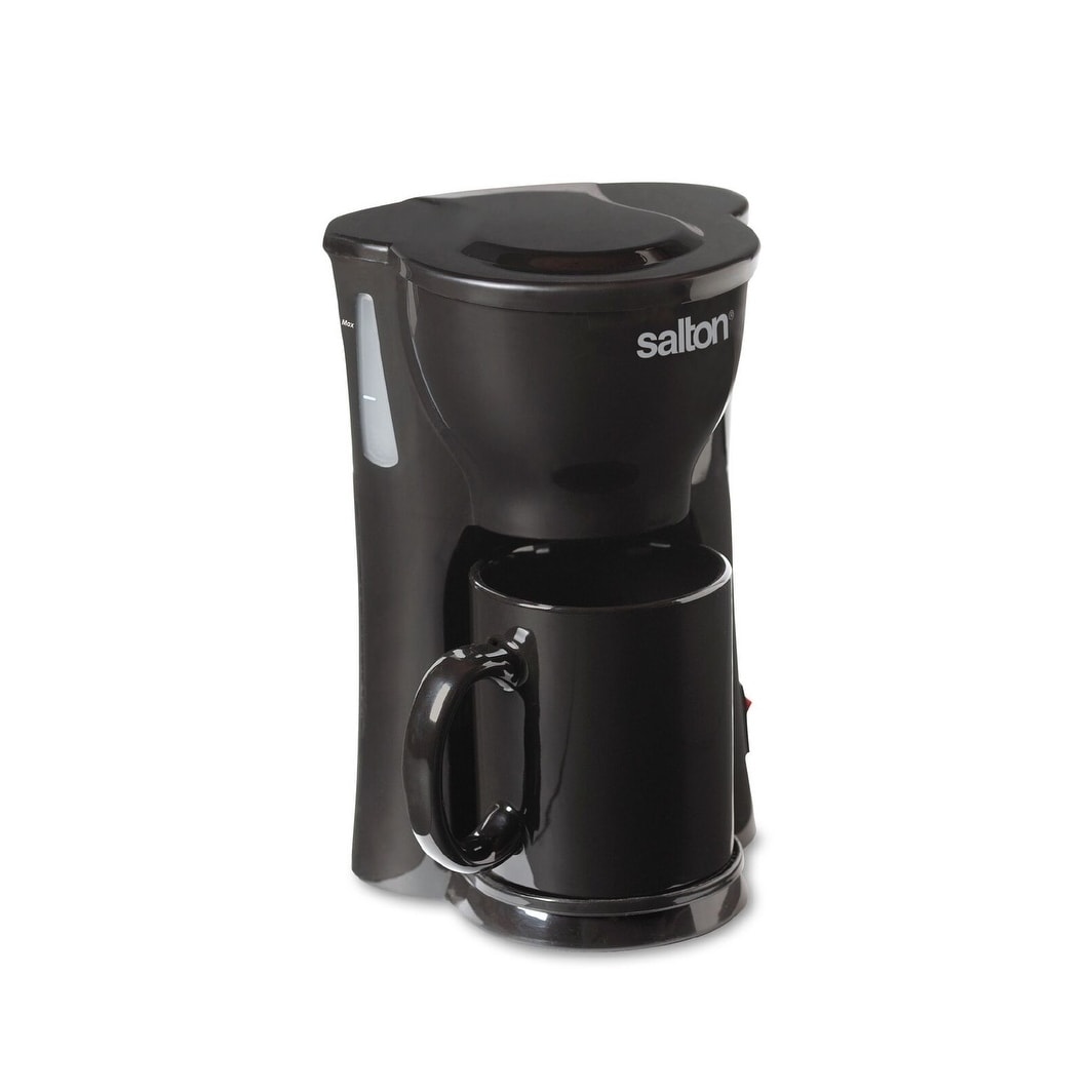 LITIFO Single Serve Coffee Maker for Ground coffee, Tea & K Cup