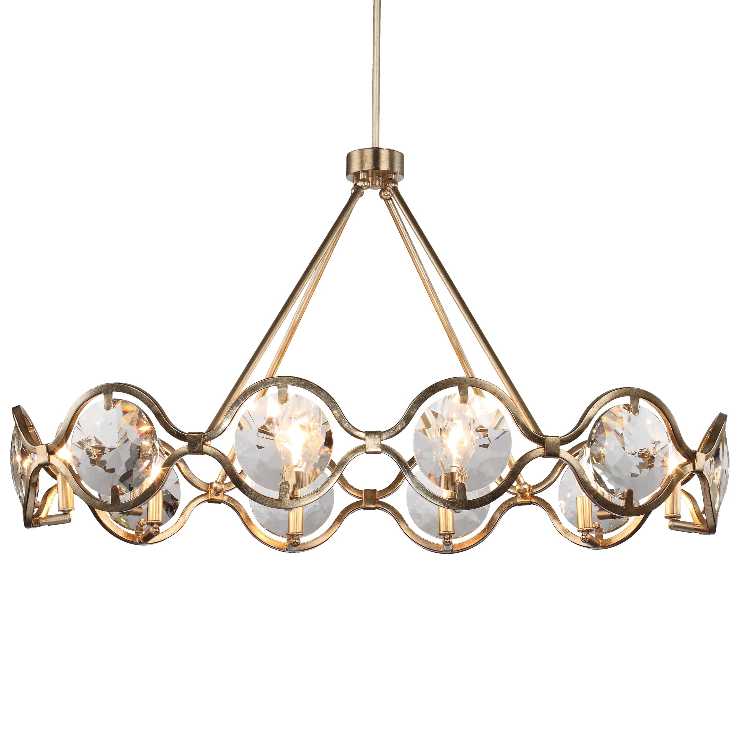 Quincy 10-light Distressed Twilight Chandelier - Chandeliers For Bedrooms by Overstock.com