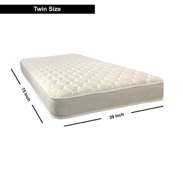 Onetan 7 Inch Medium Firm Top High Density Poly Foam Rolled Mattress For Rv Cot Folding Bed Daybed Good The Back 25444821 Top High Density Poly Foam