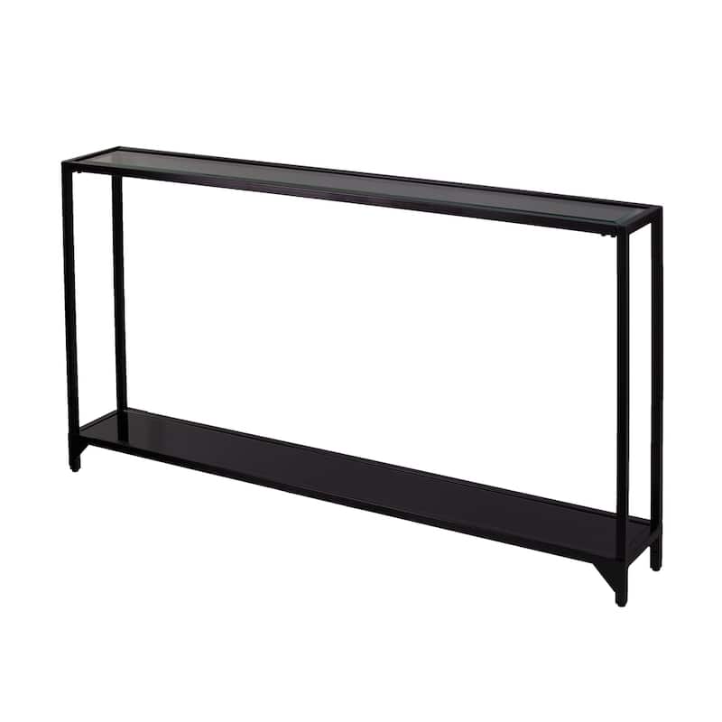 SEI Furniture Glenn Narrow Metal Console Table