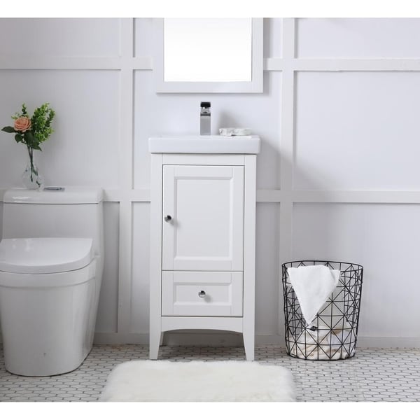 18 Inch Bathroom Vanity Set Semis Online