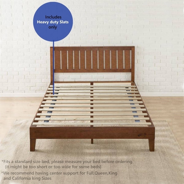 Twin Fits Most Beds Classic Brands Standard Solid Wood Bed Support Slats Bunkie Board Bed Slats Beds Frames Bases