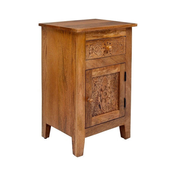 hand crafted accent tables