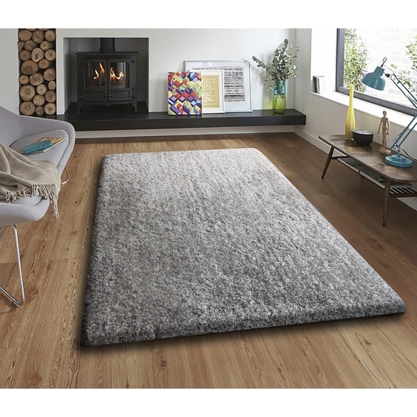Silver 8x11 Rug - 90" x 123"/7'6" x 10'3"