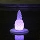 preview thumbnail 4 of 4, Modern Home Deluxe Floating LED Glowing Pineapple w/Infrared Remote Control