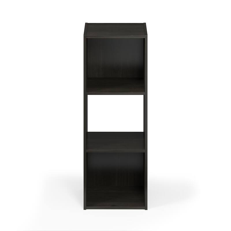 Porch & Den Roxbury 3-by-1 Cubic Storage Cabinet - Espresso