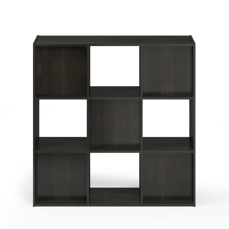 Porch & Den Roxbury 3-by-3 Cubic Storage Cabinet - Espresso
