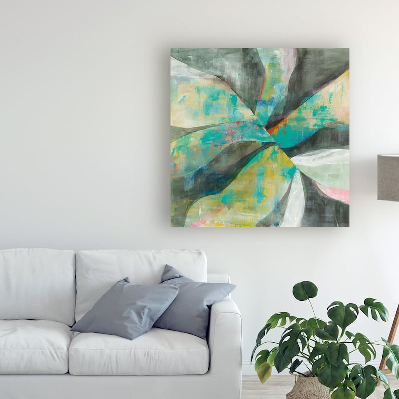 Danhui Nai 'In The Valley Abstract Ii' Canvas Art