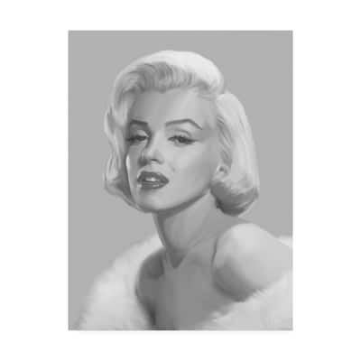 Chris Consani 'True Blue Marilyn' Canvas Art