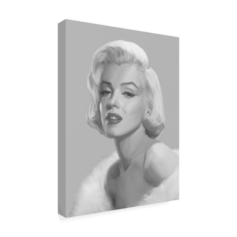 Chris Consani 'True Blue Marilyn' Canvas Art