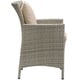 preview thumbnail 2 of 34, Havenside Home Bocabec Beige Patio Wicker Rattan Dining Armchair