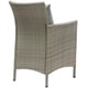 preview thumbnail 15 of 34, Havenside Home Bocabec Beige Patio Wicker Rattan Dining Armchair